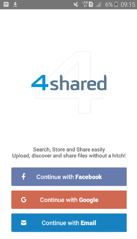 sign up 4 shared