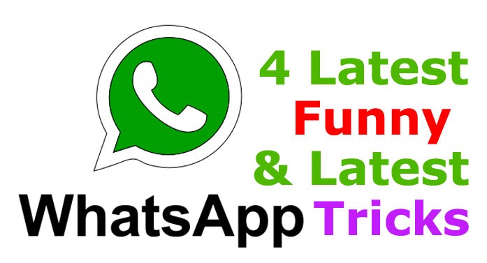 4 Funny whatsapp tricks