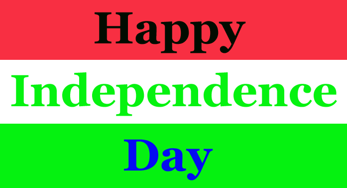 happy independence day