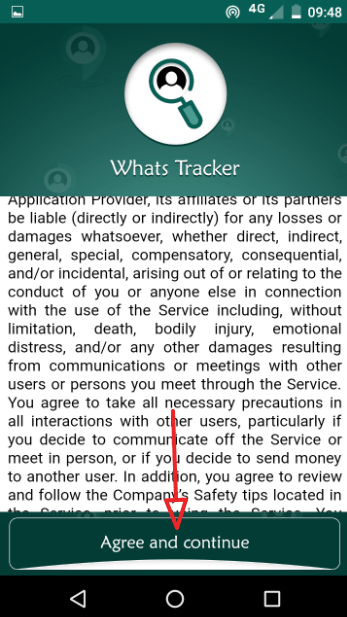 whats track terms and conditions