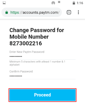 paytm password bhool gaya