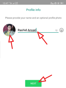 how to create whatsapp account