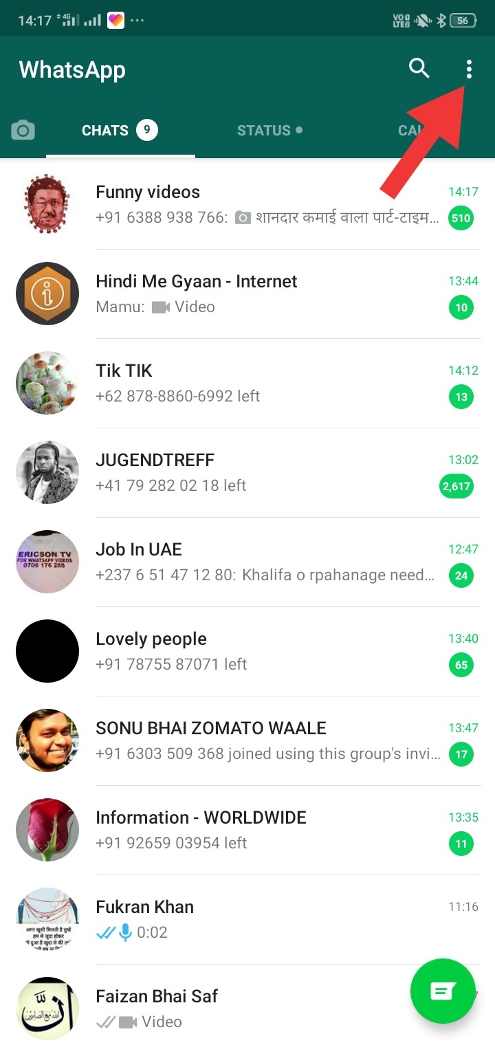 whatsapp number kaise change karte hain