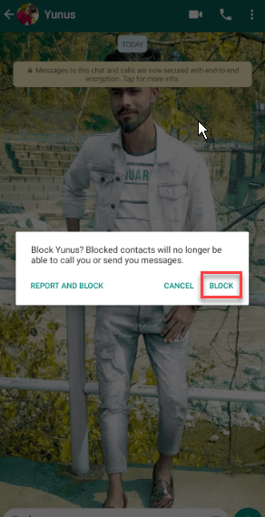 whatsapp par kisi ko block karne ka tareeka