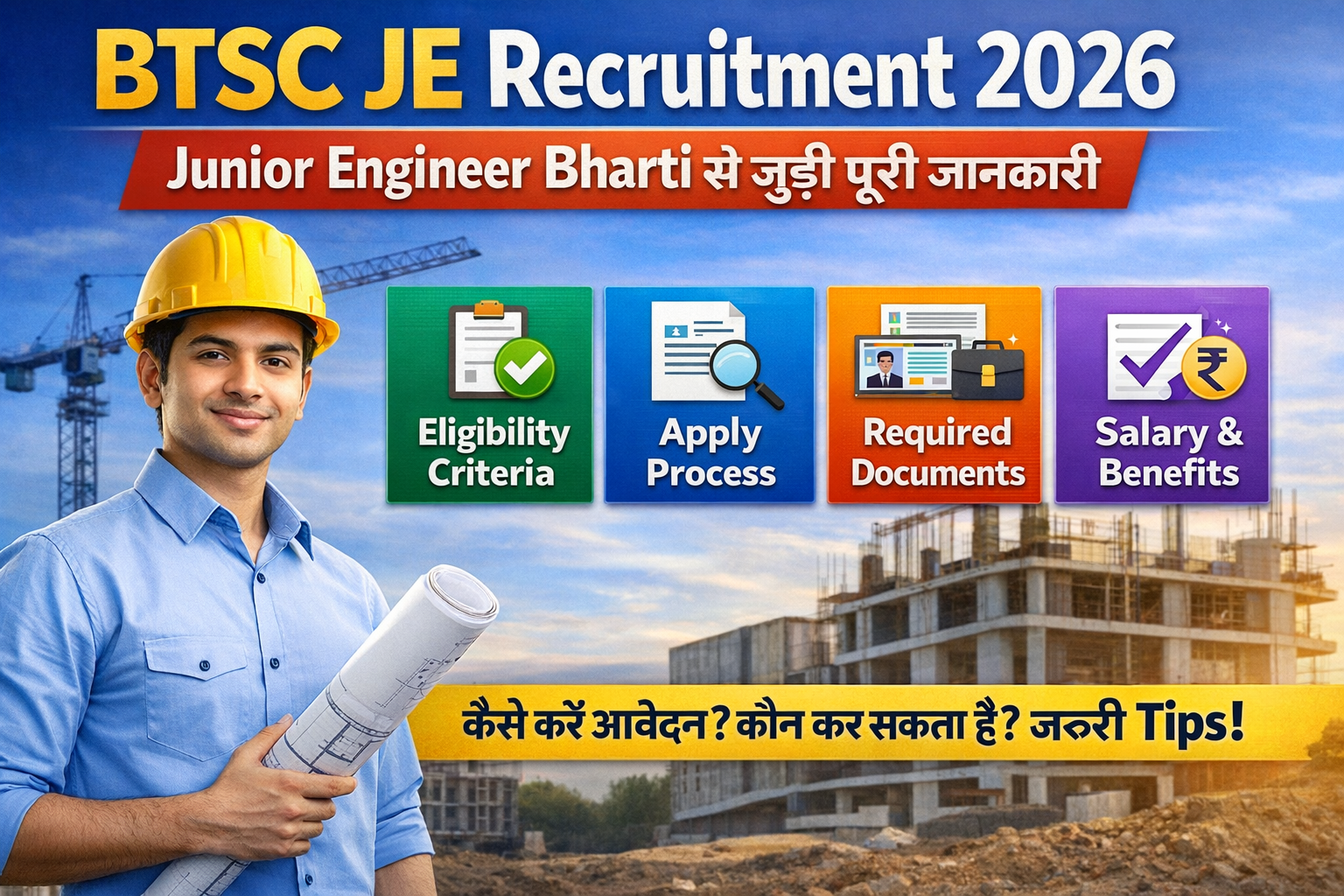 BTSC JE Recruitment 2026: Junior Engineer Bharti से जुड़ी पूरी जानकारी ...