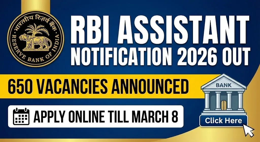 RBI Assistant Recruitment 2026