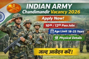 Indian Army Chandimandir Vacancy 2026