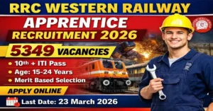 RRC Western Railway Bharti 2026