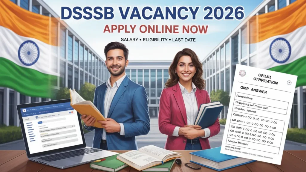 DSSSB Various Vacancy 2026