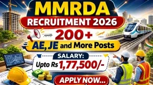 MMRDA Engineer, Planner & Other Posts Recruitment 2026