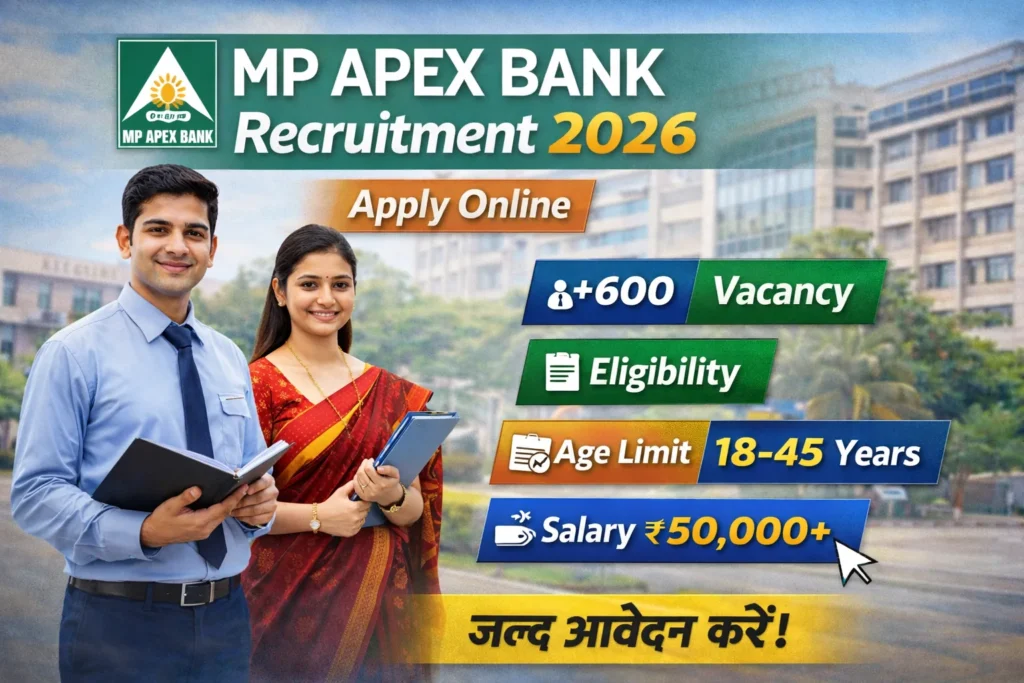 MP Apex Bank Recruitment 2026
