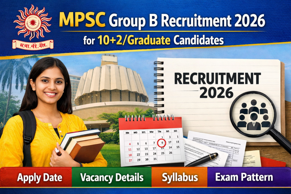 MPSC Group B Recruitment 2026