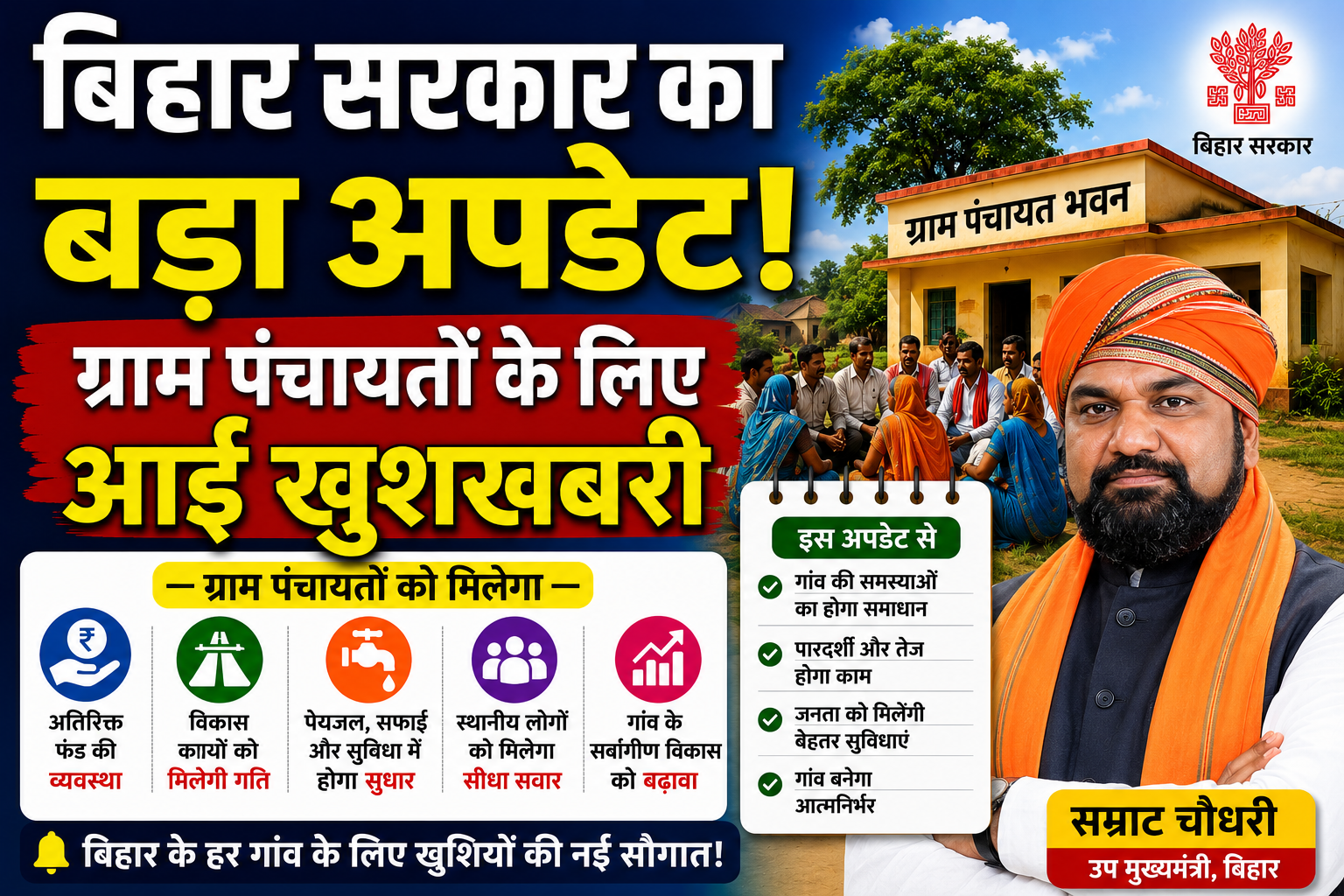 बिहार ग्राम पंचायत अपडेट