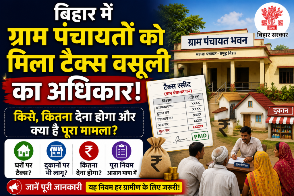 Bihar Gram Panchayat Tax Rules 2026